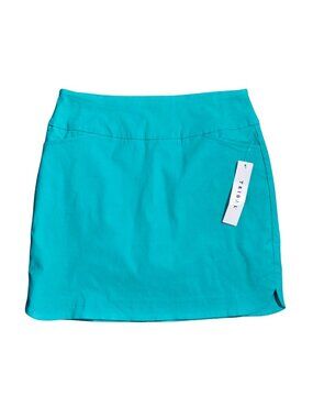 NWT | Tribal Jade Blue Stretch Denim Skort | Jean Skirt | Size 4